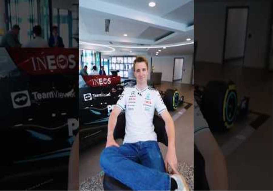The difference between driving a prototype car and an F1 car #f1 #formula1 #mercedesf1