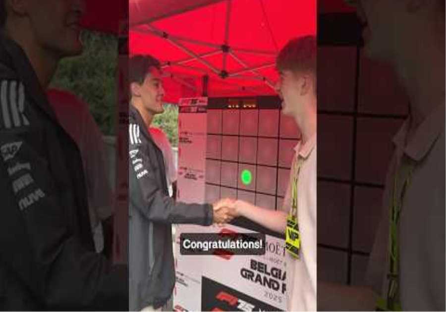 George and Kimi challenge kids to a reaction challenge!
