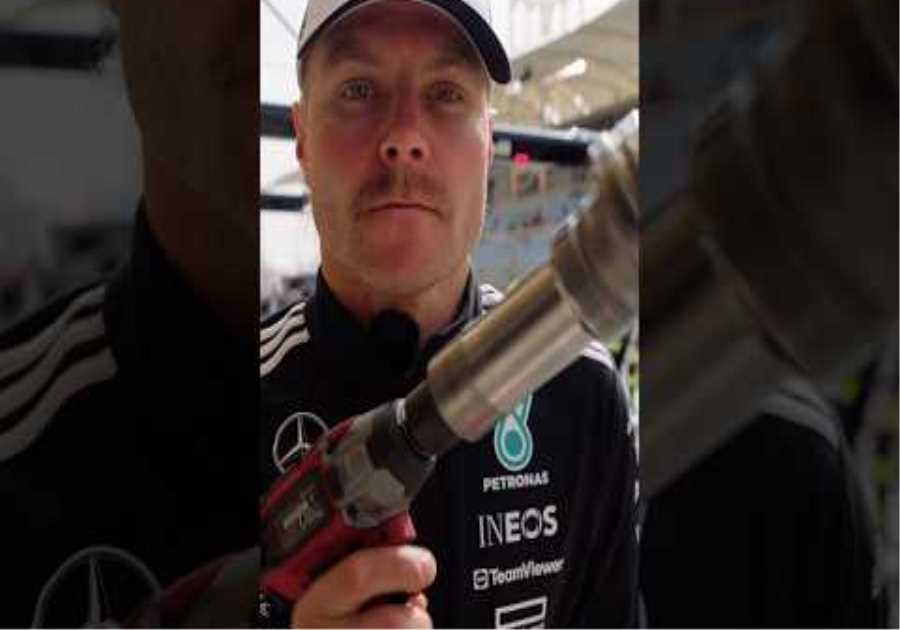F1 pitstop explained with Valtteri Bottas