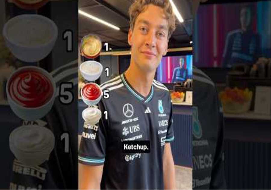 Asking the team the important questions... (yet again) 👀🍟 #f1 #mercedesf1 #food