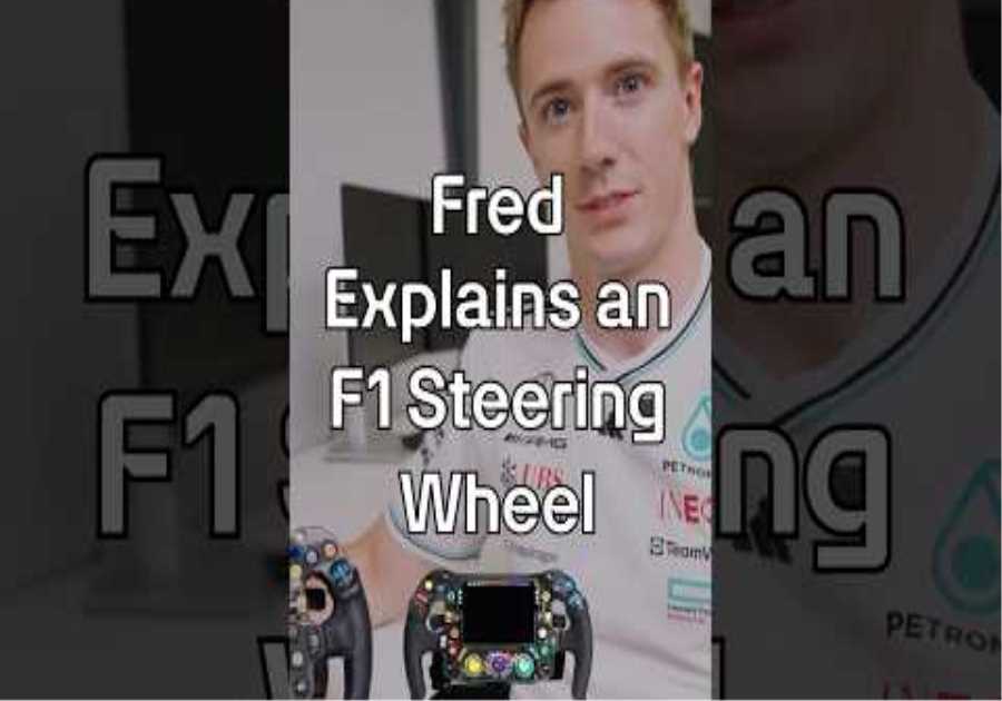 Explaining the most important buttons on an F1 steering wheel 🤓 #f1 #mercedesf1 #f1explained