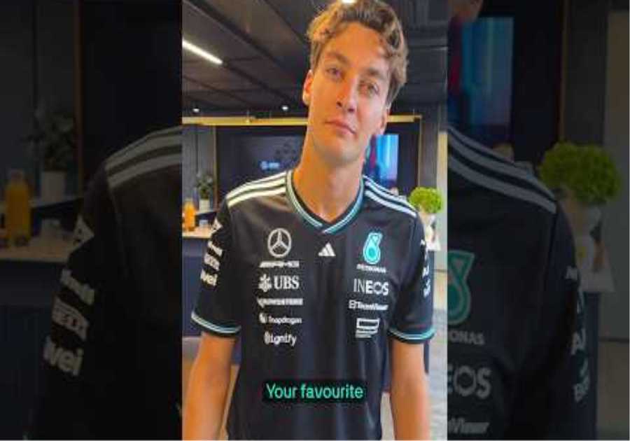 Asking the team who their favourite footballer of all time is ⚽👀 #f1 #formula1 #mercedesf1 #football