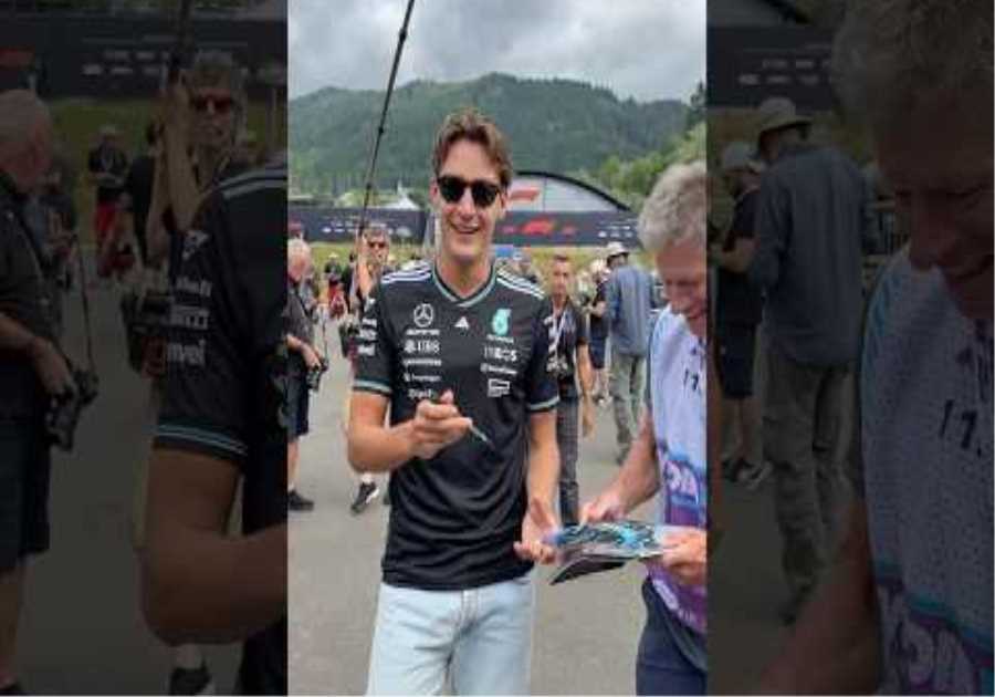 Calling George and Kimi the wrong names 🤣🤣 #f1 #formula1 #mercedesf1