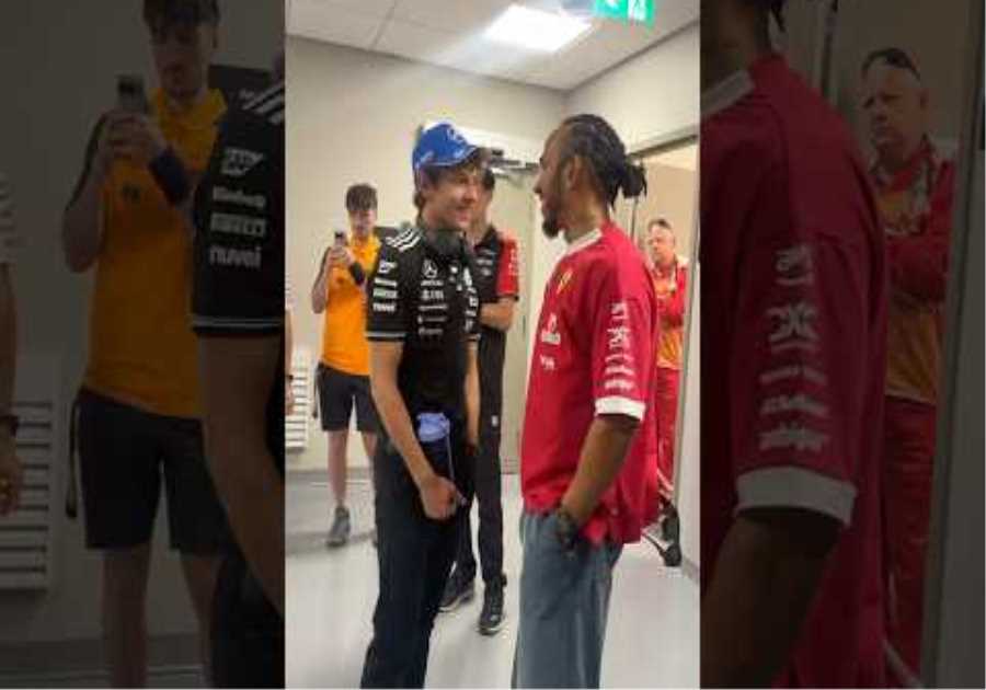 Behind the scenes at the drivers’ parade at the Canadian GP! 👀 #f1 #formula1 #mercedesf1