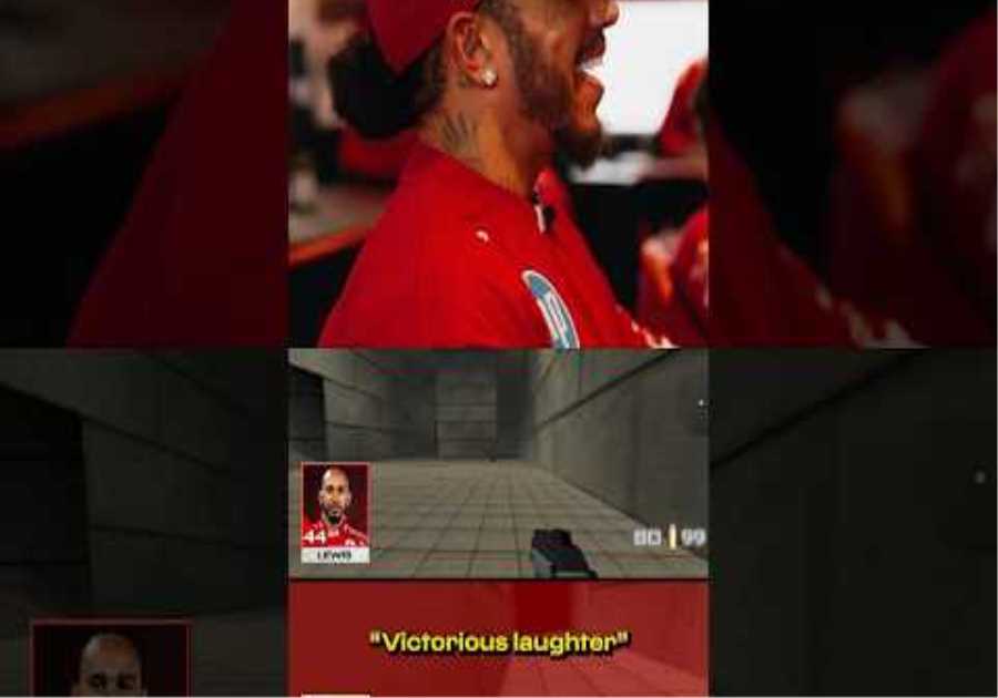Lewis already found him 🕵️‍♂️#ScuderiaFerrari #F1Shorts #CharlesLeclerc #LewisHamilton