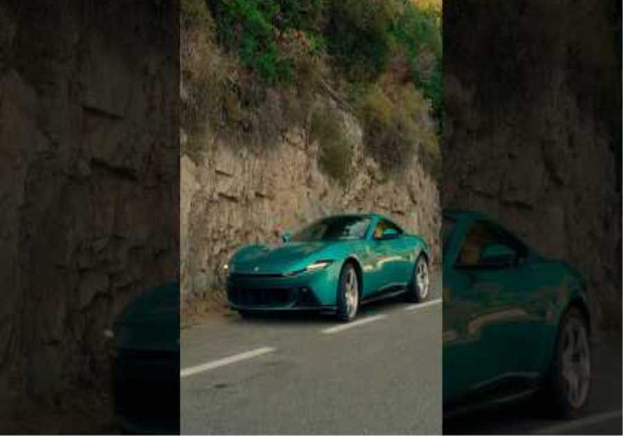 All set for a dreamlike escape in the #FerrariAmalfi. Let the journey begin. #Amalfi #Ferrari