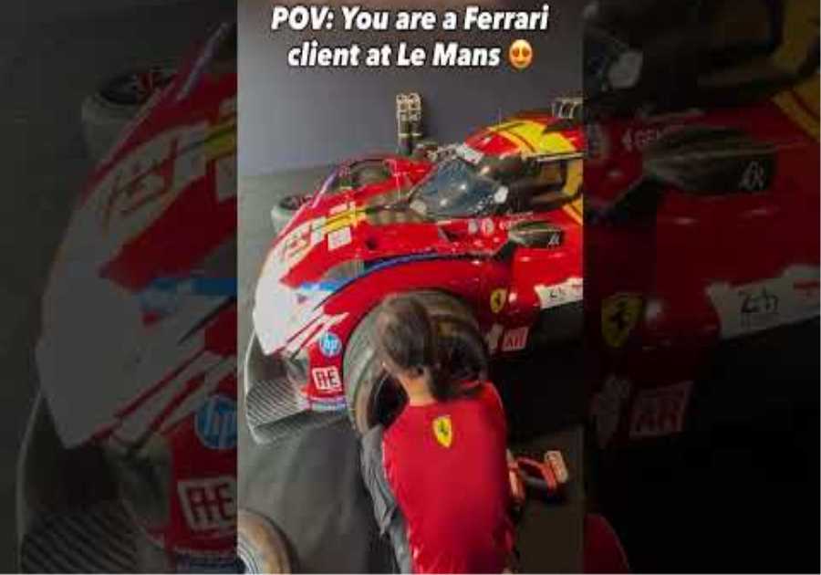 2️⃣ months since Le Mans week started…let’s relive it! 🤳#Ferrari499P #FerrariHypercar #WEC #LeMans24