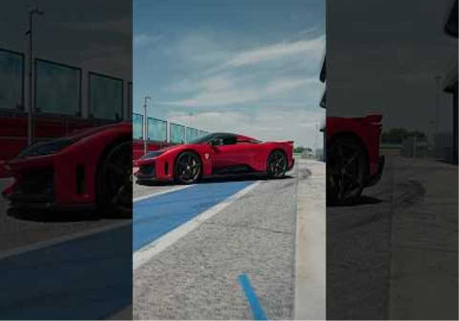 Decisive, from every single angle. #FerrariF80 #FerrariSupercars #MisanoWorldCircuit #Ferrari