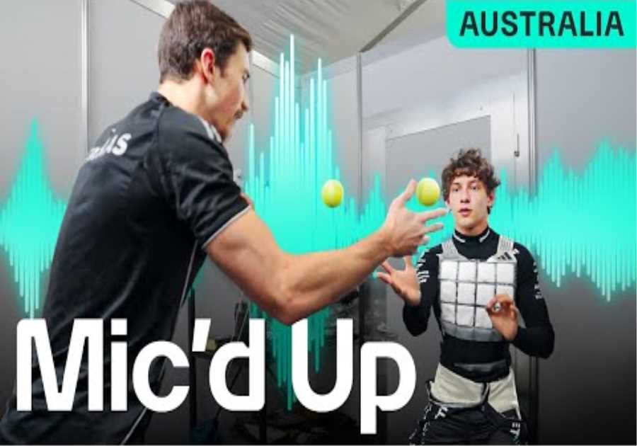 Behind the scenes at Kimi Antonelli's first F1 Grand Prix | Mic'd Up: Australia