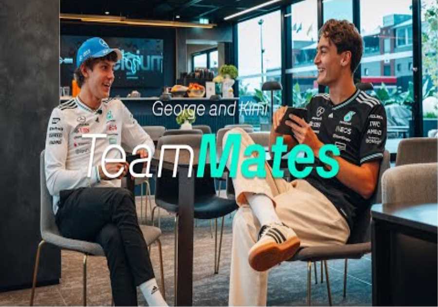 Haircuts, first impressions and emojis | George Russell x Kimi Antonelli | TeamMates Part 4