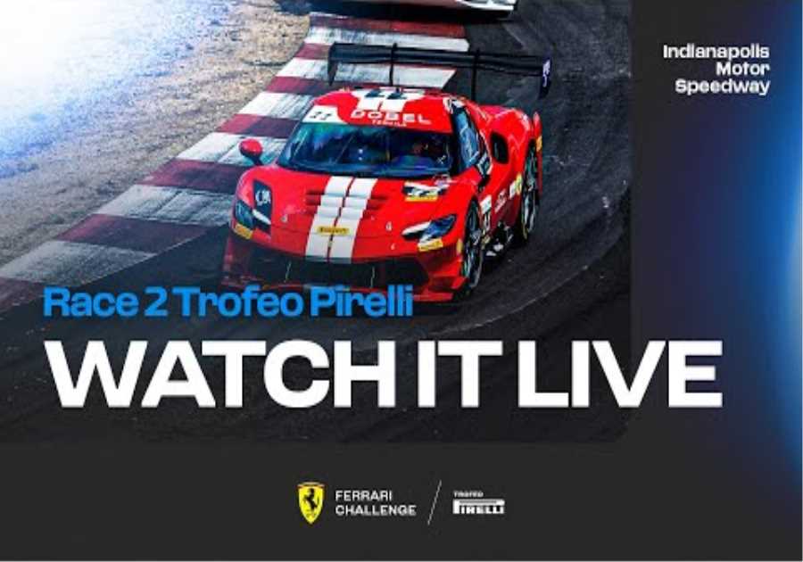 Ferrari Challenge North America - Indianapolis, Race 2 - Trofeo Pirelli