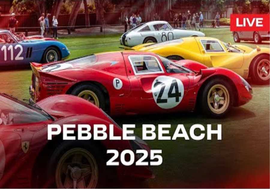 Ferrari parade | Pebble Beach 2025