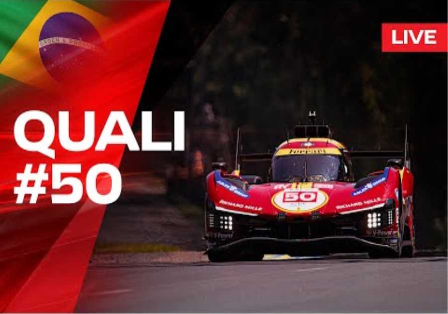 LIVE QUALI Onboard car #50 for 6 Hours of São Paulo | Ferrari Hypercar