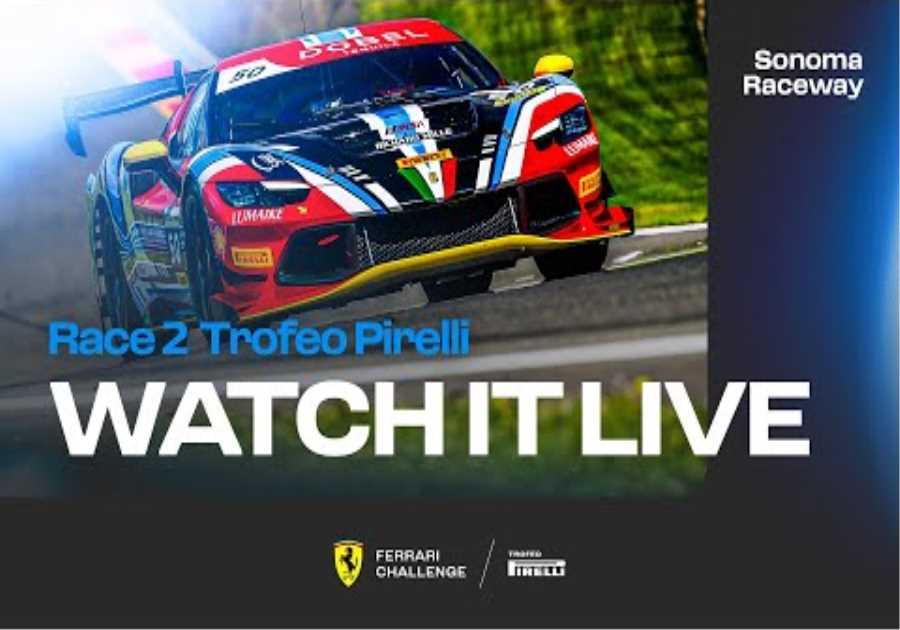 Ferrari Challenge North America - Sonoma, Race 2 - Trofeo Pirelli