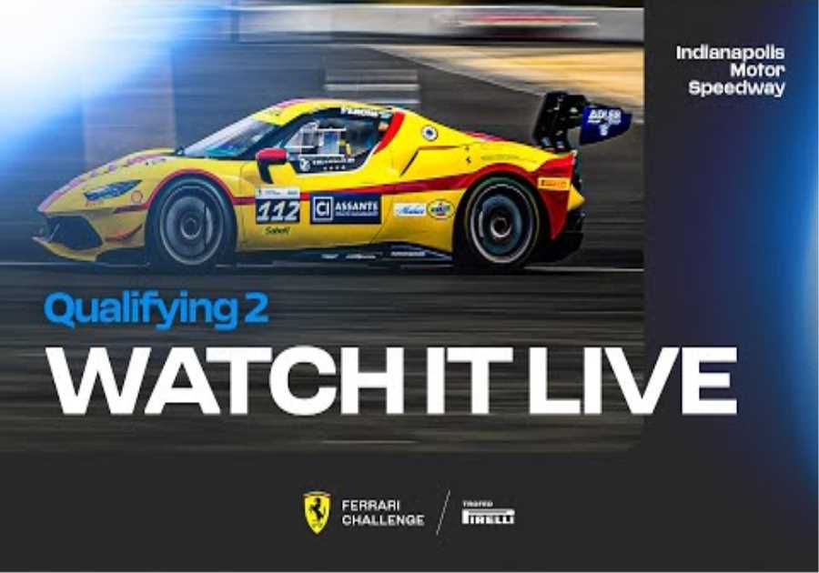 Ferrari Challenge North America - Indianapolis, Qualifying 2