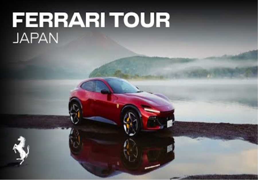 Discover the Ferrari Purosangue Japan Grand Tour
