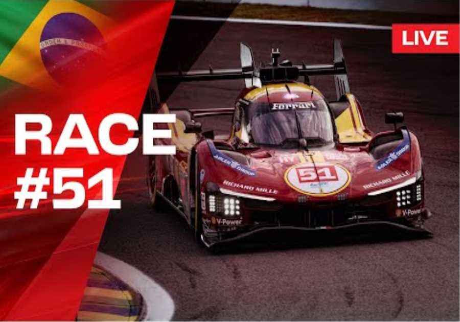 LIVE RACE Onboard car #51 for 6 Hours of São Paulo | Ferrari Hypercar
