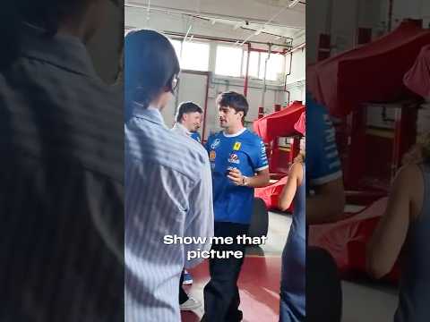 The behind-the-scenes never fails 🤌 #F1Shorts #ScuderiaFerrari