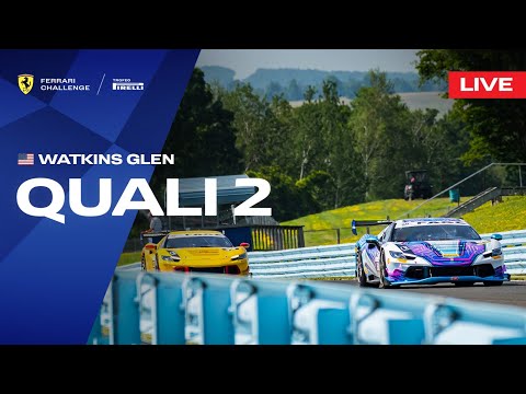 LIVE Ferrari Challenge North America - Watkins Glen, Qualifying 2