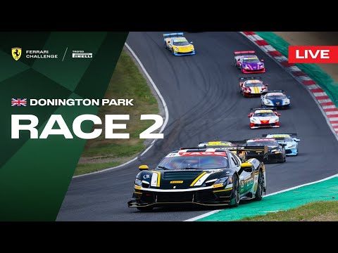 LIVE Ferrari Challenge UK - Donington Park, Race 2
