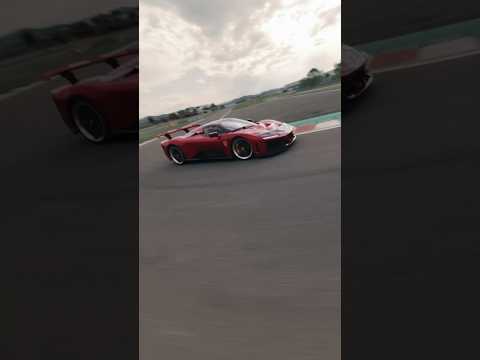 Just another day—until Charles and Lewis met the adrenaline of the #FerrariF80.