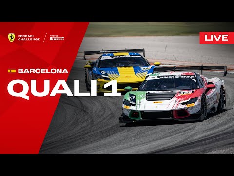 LIVE Ferrari Challenge Europe - Barcelona, Qualifying 1