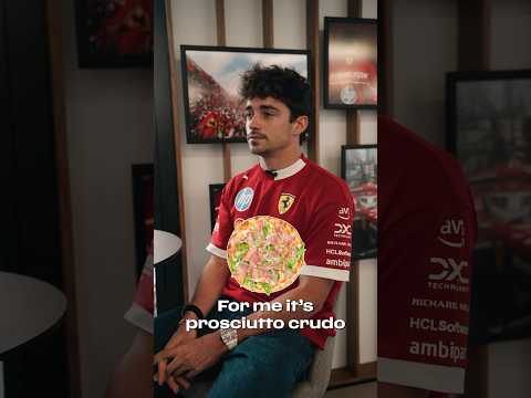 Let’s settle the pineapple on pizza debate 😅🍍 #F1Shorts #ScuderiaFerrari