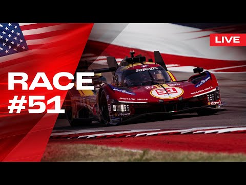 LIVE RACE Onboard car #51 for Lone Star of Le Mans | Ferrari Hypercar