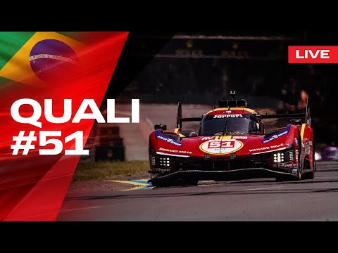 LIVE QUALI Onboard car #51 for 6 Hours of São Paulo | Ferrari Hypercar