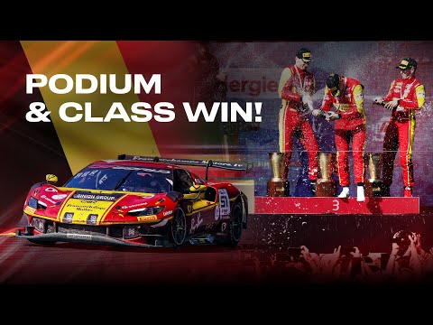 24 Hours of Spa 2025: Ferrari’s Intense Podium Fight and Bronze Class Triumph