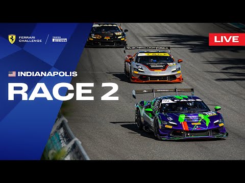 LIVE Ferrari Challenge North America - Indianapolis, Race 2