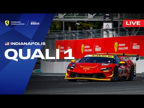 LIVE Ferrari Challenge North America - Indianapolis, Qualifying 1