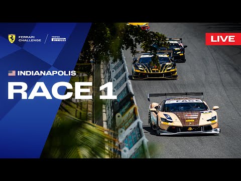 LIVE Ferrari Challenge North America - Indianapolis, Race 1