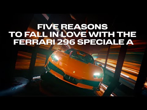 Five reasons to fall in love with the Ferrari 296 Speciale A