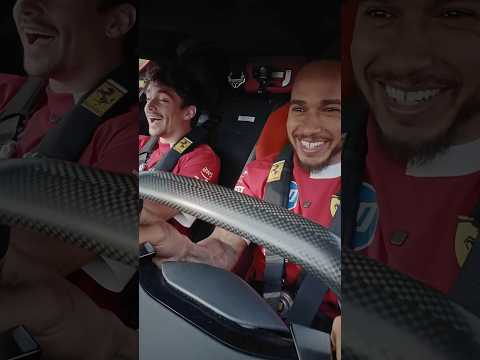 Leclerc and Hamilton hit the scene — thrills assured.#FerrariF80 #FerrariSupercars #Ferrari