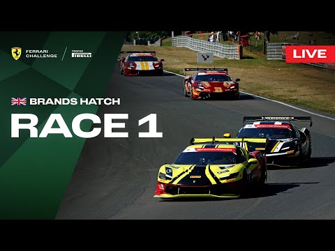 LIVE Ferrari Challenge UK - Brands Hatch, Race 1