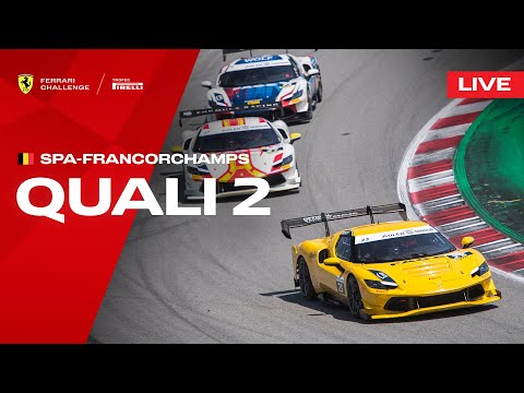 LIVE Ferrari Challenge Europe - Spa-Francorchamps, Qualifying 2