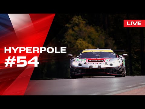 LIVE LE MANS 24 HYPERPOLE Onboard car #54 | Ferrari 296 GT3