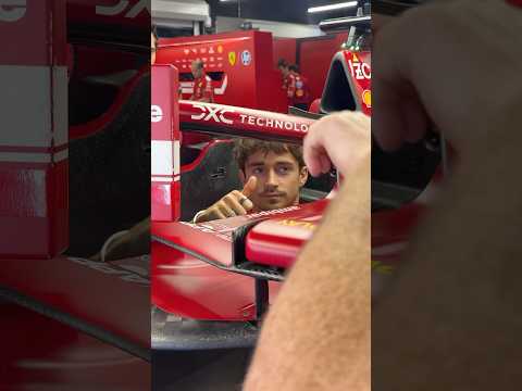 One last look at Barcelona 🇪🇸 #ScuderiaFerrari #F1 #CharlesLeclerc