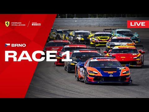 LIVE Ferrari Challenge Europe - Brno, Race 1