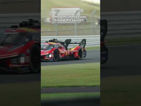 How we’ve missed the sound of racing 🏁#FerrariHypercar #Ferrari499P #WEC