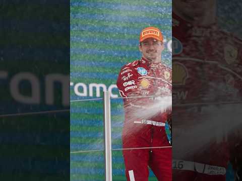 A fine end to the triple header 👊#F1Shorts #ScuderiaFerrari
