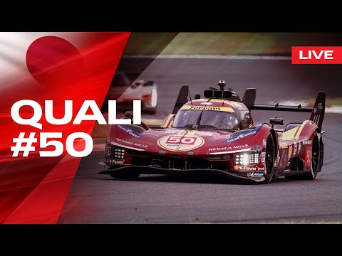 LIVE QUALI POV Onboard car #50 for 6 Hours of Fuji | Ferrari Hypercar