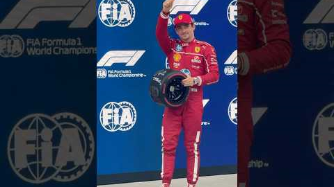 P1 for Charles Leclerc ! What a lap 🛞#F1Shorts #ScuderiaFerrari