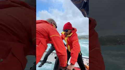 When two worlds collide 🤝 Giovanni Soldini takes Raffaele de Simone out to sea. #FerrariHypersail