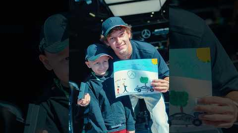 A day to treasure for Emanuele ❤️ #f1 #formula1 #mercedesf1