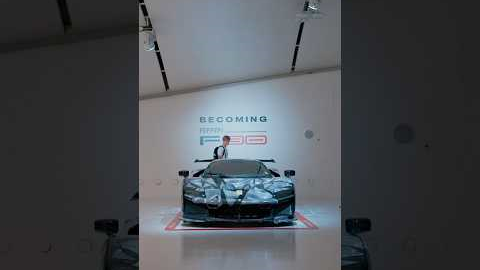 Things everybody loves to see: the #FerrariF80 prototype 😍   #MuseoEnzoFerrari #FerrariSupercars