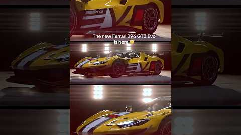 The next evolution 😍 #Ferrari296GT3Evo #FerrariEndurance #FerrariRaces