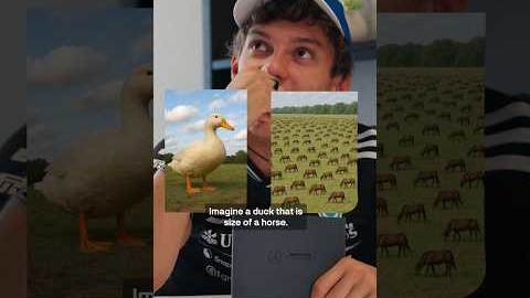 One giant duck, or 100 tiny horses? 😁 #f1 #formula1 #mercedesf1