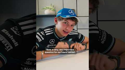 Asking Valtteri the most important question... mullet or moustache? 😲  #f1 #formula1 #mercedesf1